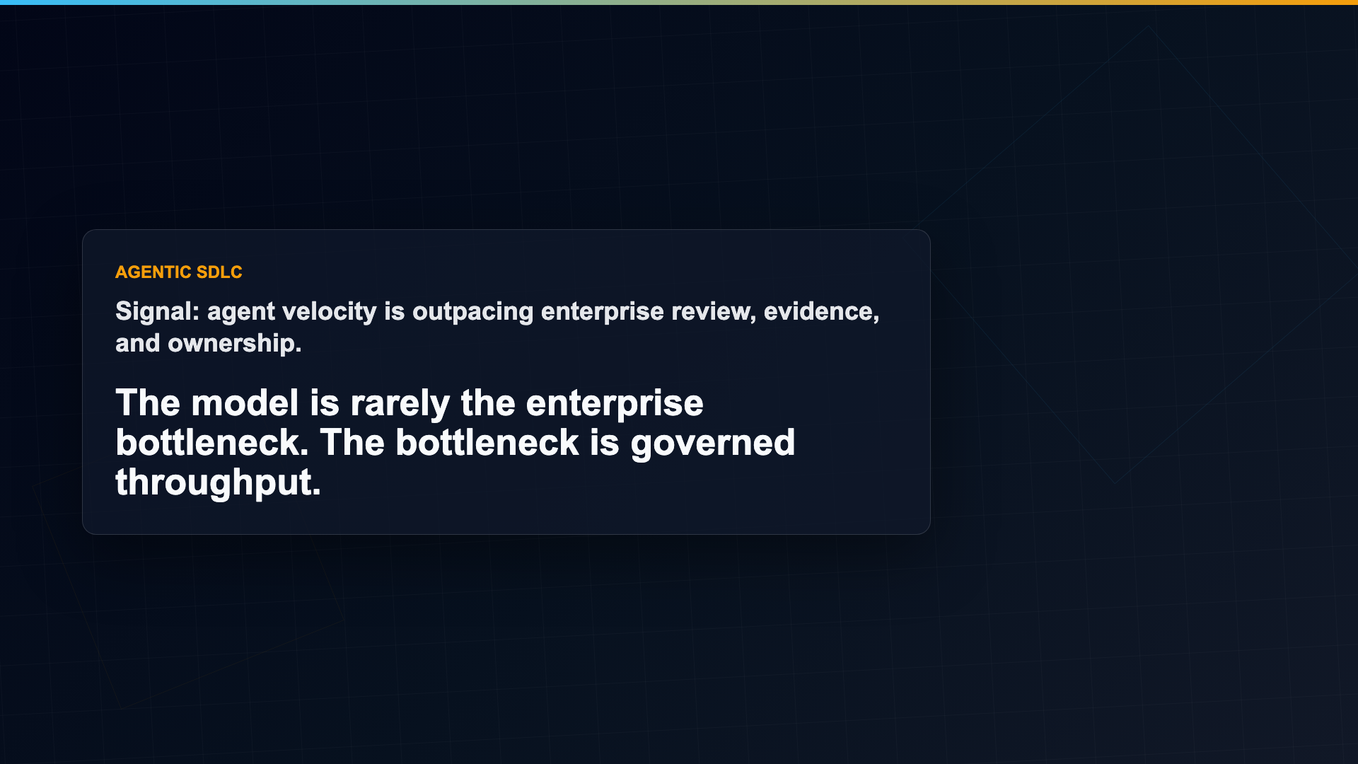 LockedIn Labs enterprise AI briefing poster associated with Sam M. Sweilem